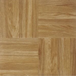 Mosaico Clasico Oak Parquet 12x12 Self Adhesive Vinyl Floor Tile - 20 Tiles/20